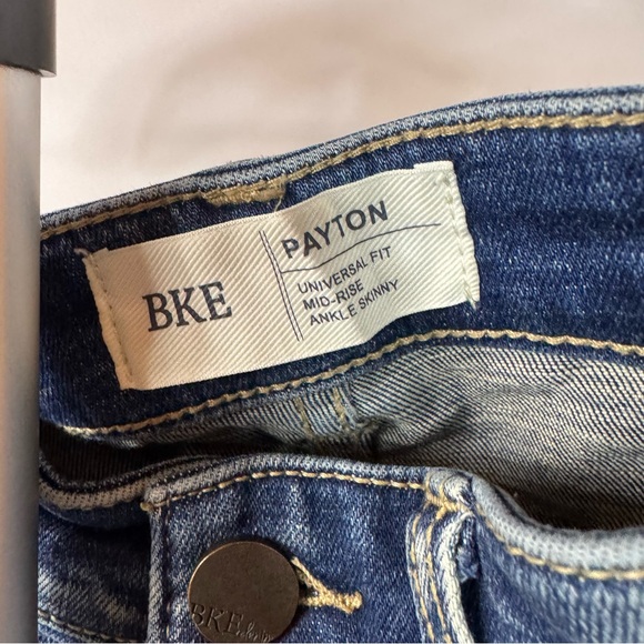 BKE Payton Distressed Ankle Skinny Jeans Women’s 26 Mid Rise Stretch - Picture 10 of 12